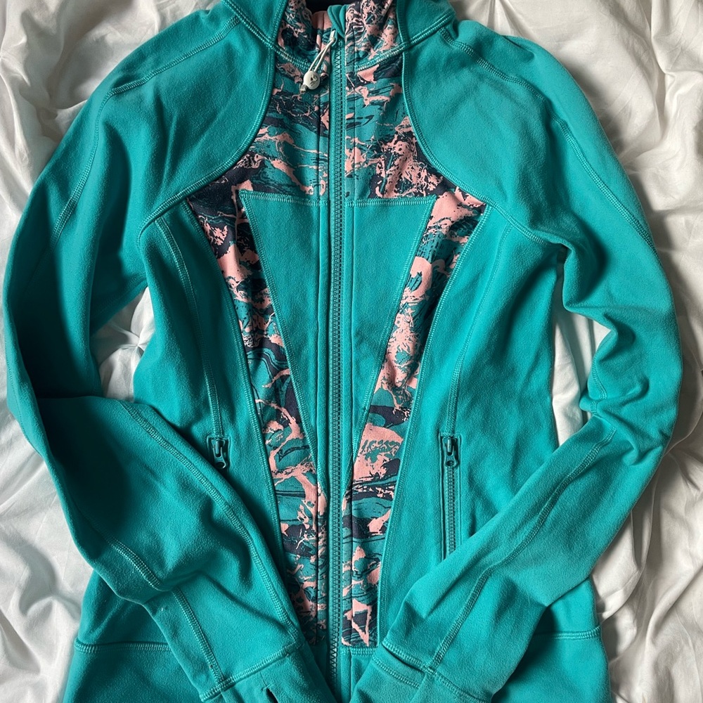 Ivivva zip up / color: teal / size: 12